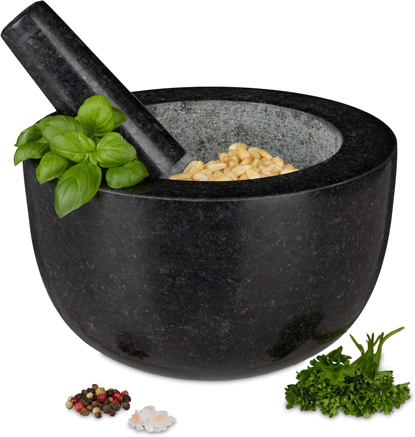 Relaxdays Mortier et pilon