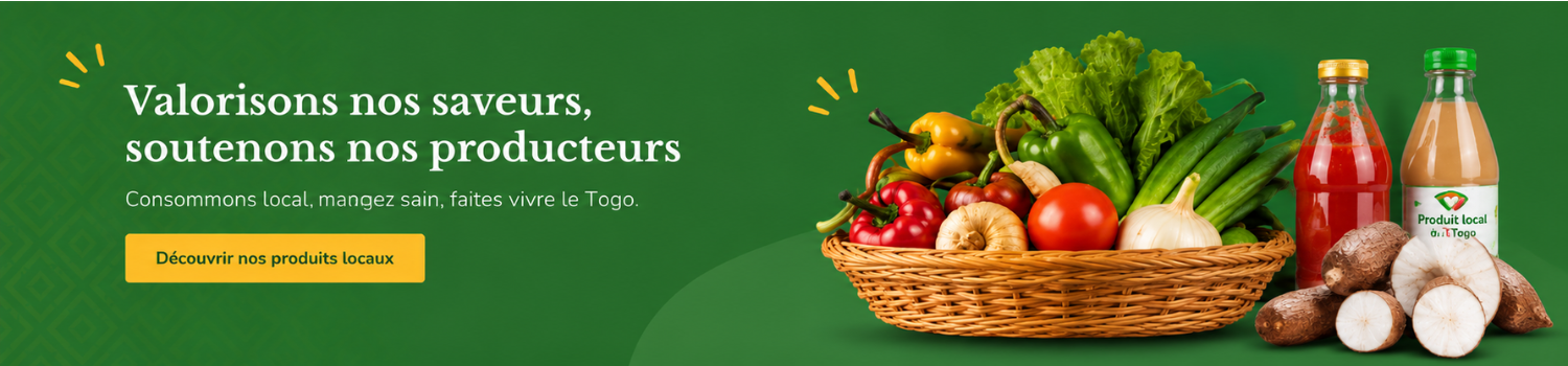 Vert Jaune et Rouge Repas bannière notion